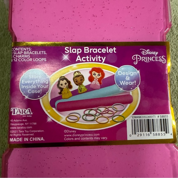 NWT Disney Princess Slap Bracelet kit Girls - Picture 3 of 5